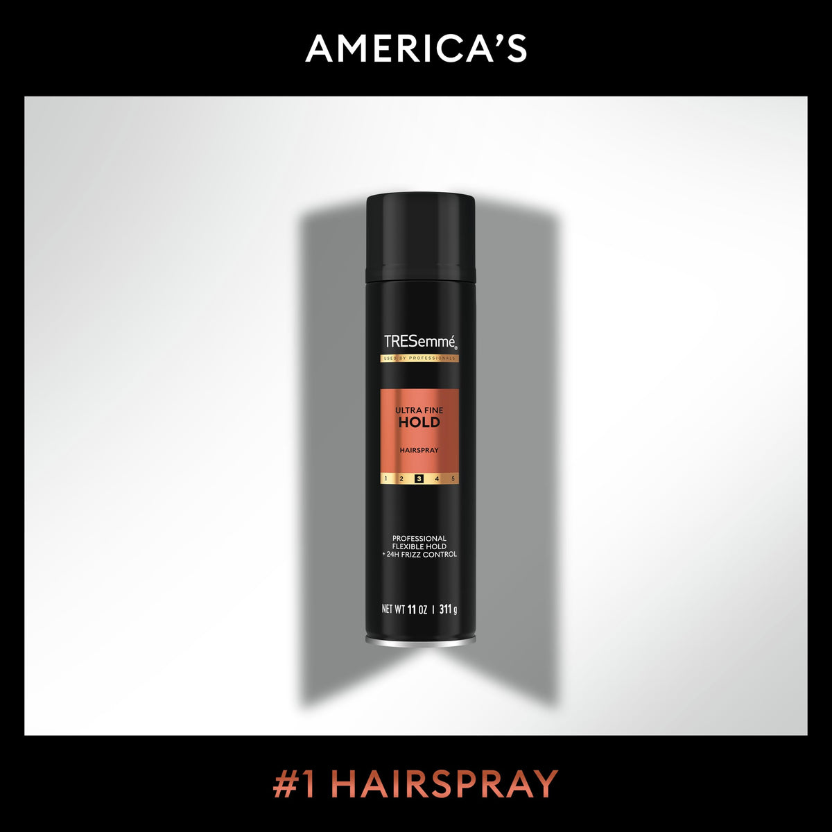 TRESemmé used in salon-style blowout for long-lasting shape