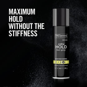 TRESemmé bottles inside a travel bag conveying convenience and easy portability