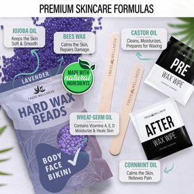 Tress Wellness applicator sticks arranged for precise application across body