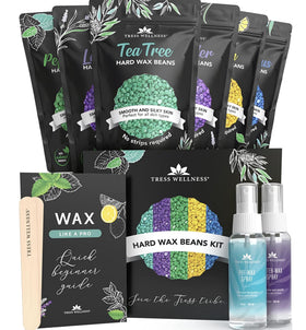 Tress Wellness front packaging showing kit contents and benefits