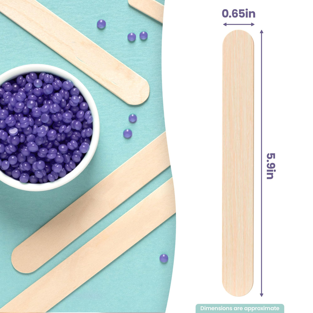 Tress Wellness wooden texture close-up highlighting splinter-free smooth finish