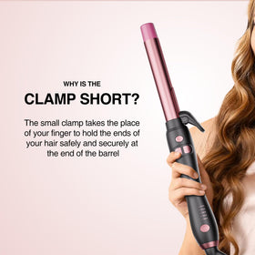 Tresses Touch temperature display and controls for precise heat