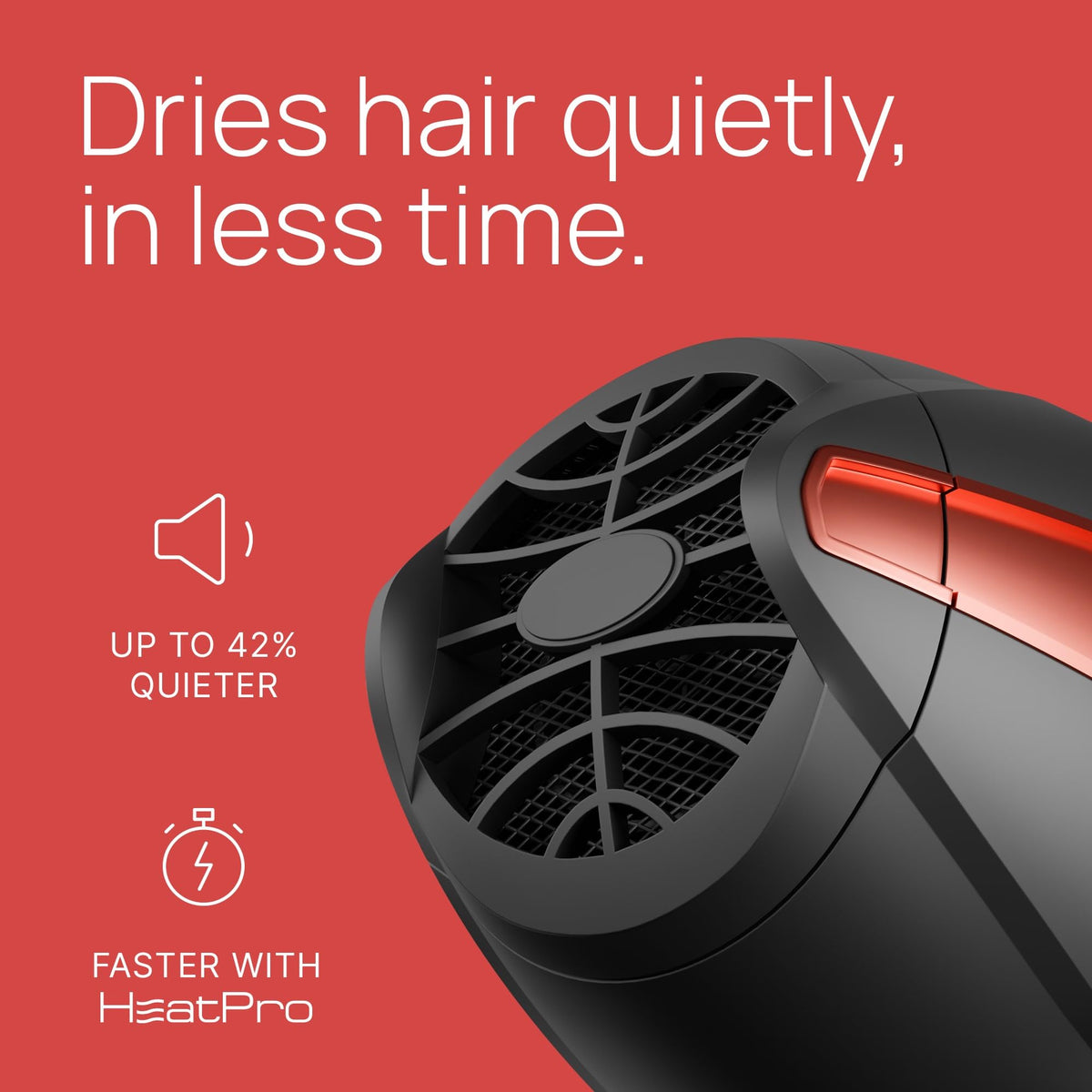 TREZORO narrow concentrator attachment for precise, quick drying