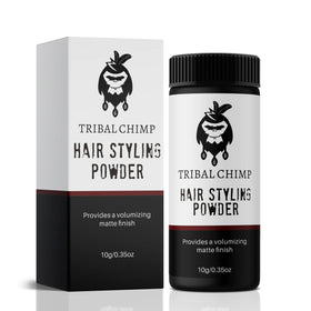 Tribal Chimp front packaging showing compact 10g jar and branding for easy carry