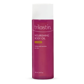TriLASTIN front bottle showing product and benefit of hydration