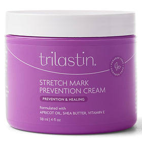 TriLASTIN front packaging 4 oz tube shows product ready for maternity care