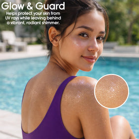 TROPICAL OTT3RS product label showing SPF 50 and ingredient clarity benefit