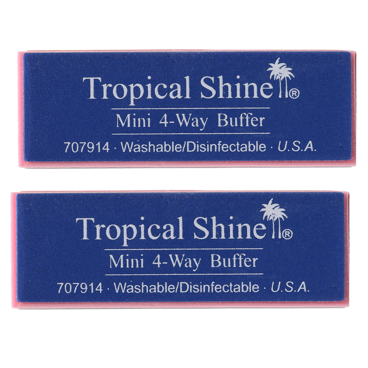 Tropical Shine close-up of grit texture highlighting precise shaping benefit