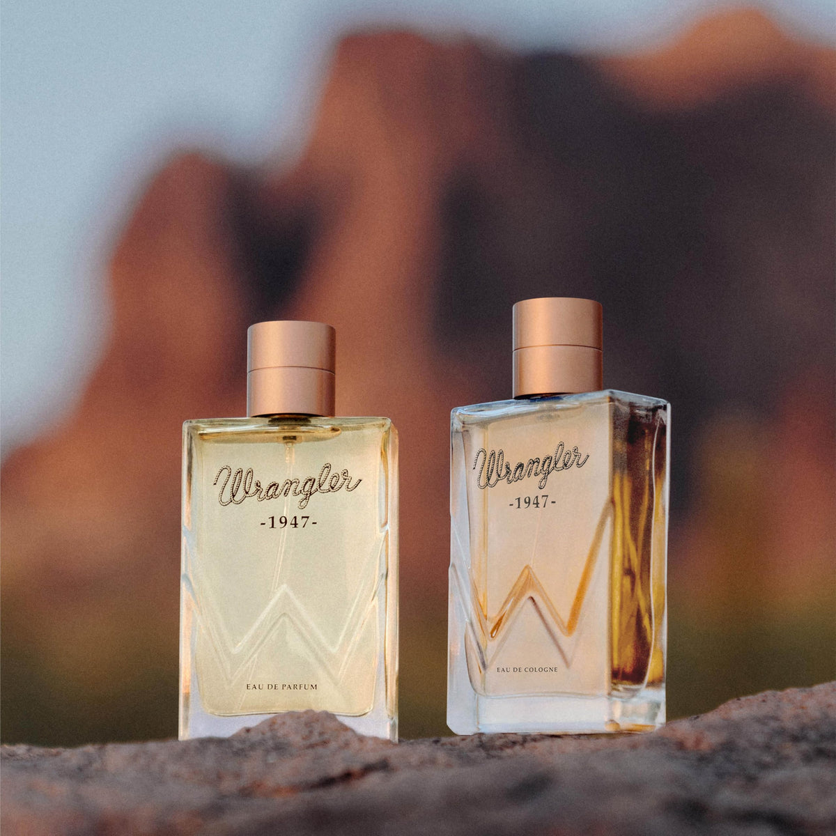 Tru Fragrance Beauty bottle styled on a vanity with other grooming items suggesting daily routine use