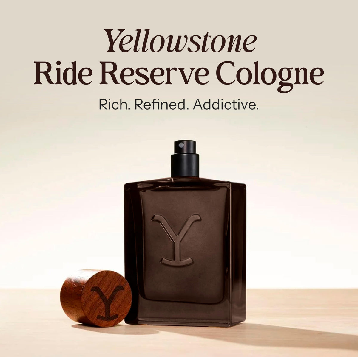 Tru Western closeup of side label emphasizing official Yellowstone licensing