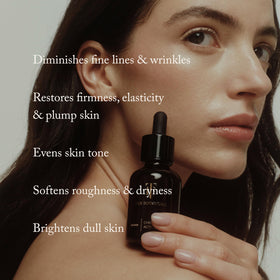 True Botanicals chebula extract close-up highlighting natural antioxidant source