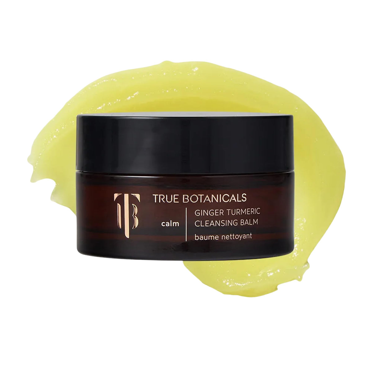 True Botanicals jar front view, communicates premium packaging and clear product identity