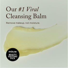 True Botanicals balm texture close-up showing buttery consistency that melts easily