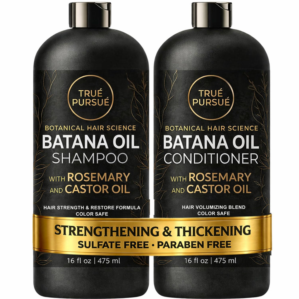 TRUÉ PURSUÉ front packaging showing both 16 fl oz bottles and benefit claims