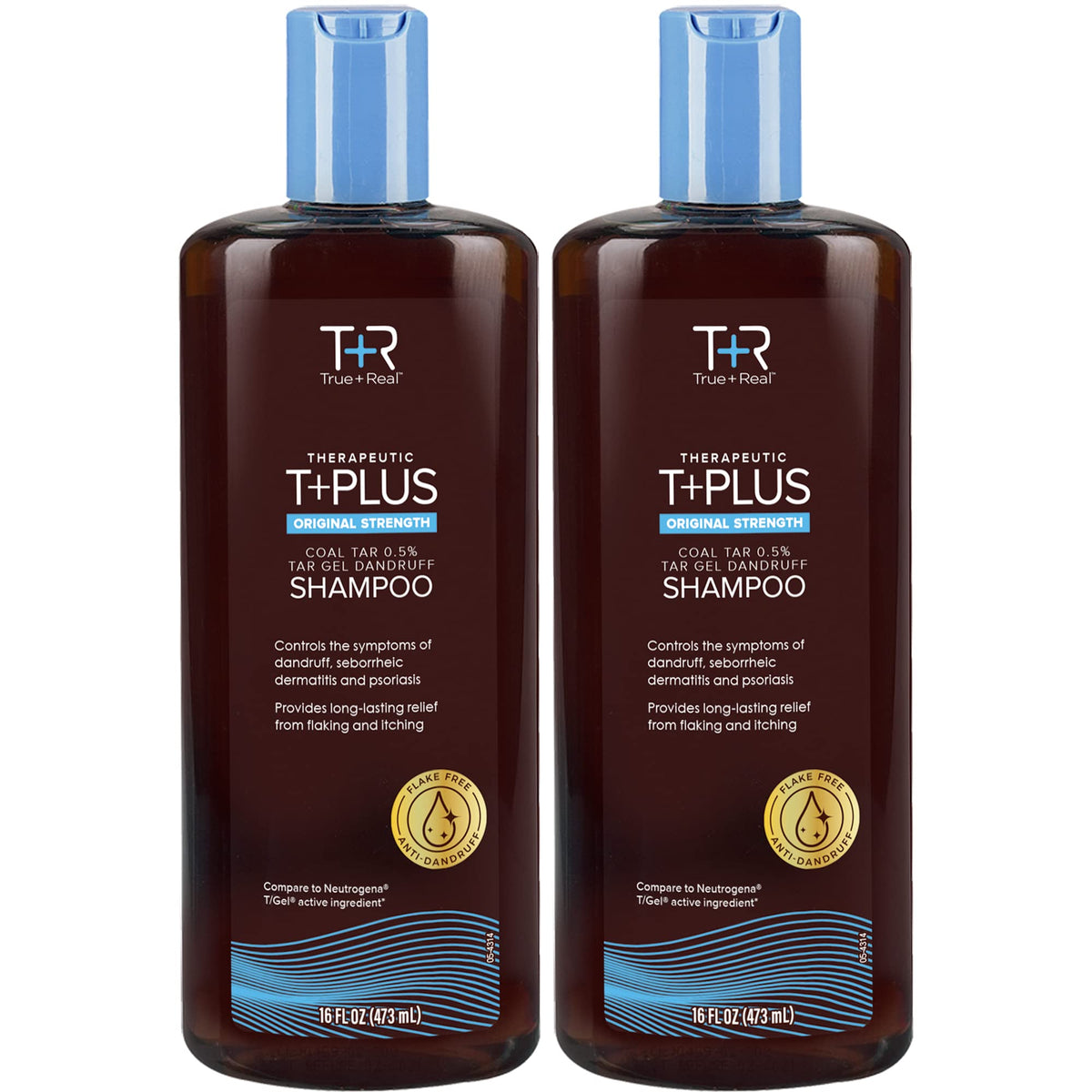 True+Real front packaging showing product name and benefit for flaking control
