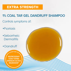 True+Real single bottle close-up label highlighting extra-strength information