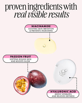 Truly next to ruler showing 3.1 oz scale and travel-friendly benefit