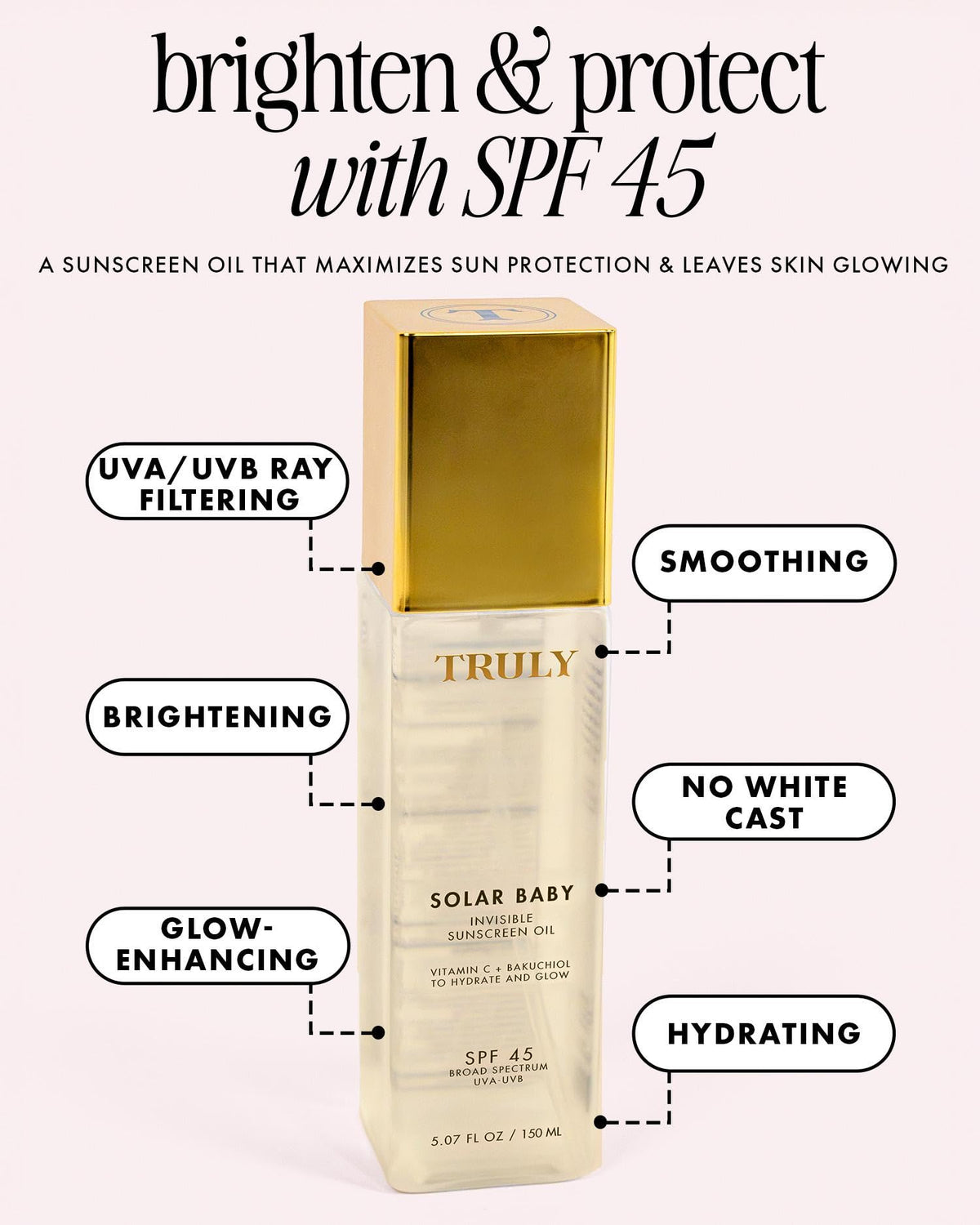 Truly oil texture closeup highlighting quick absorption benefit