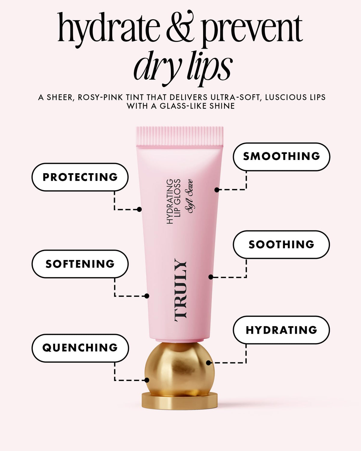 Truly close-up of wand applicator demonstrating smooth precise application