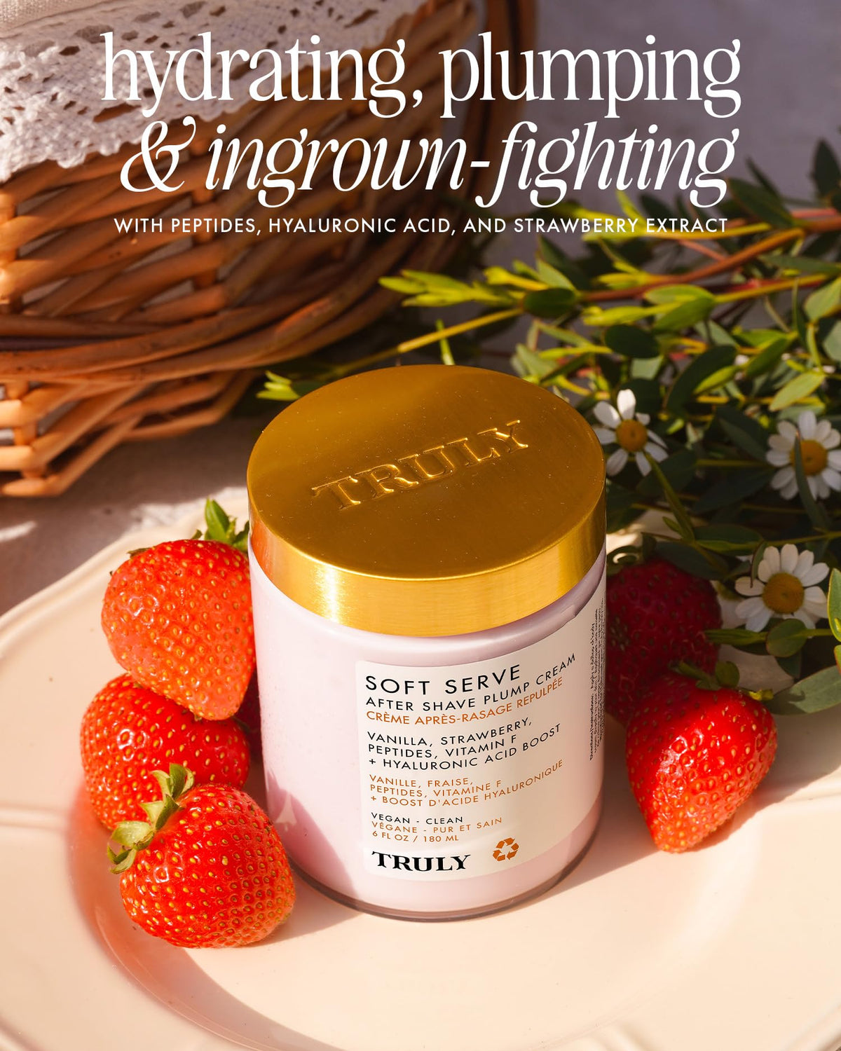 Truly cream texture close-up demonstrating rich hydration and easy absorption