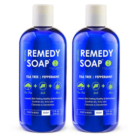 Truremedy Naturals front packaging showing twin 12oz bottles and brand clarity