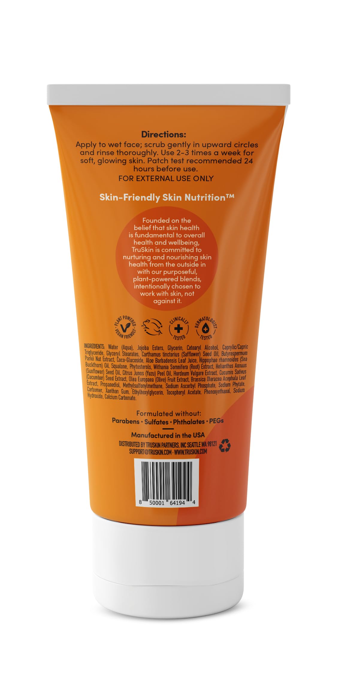 TruSkin Bora Bora white sand visual illustrating natural fine exfoliant source