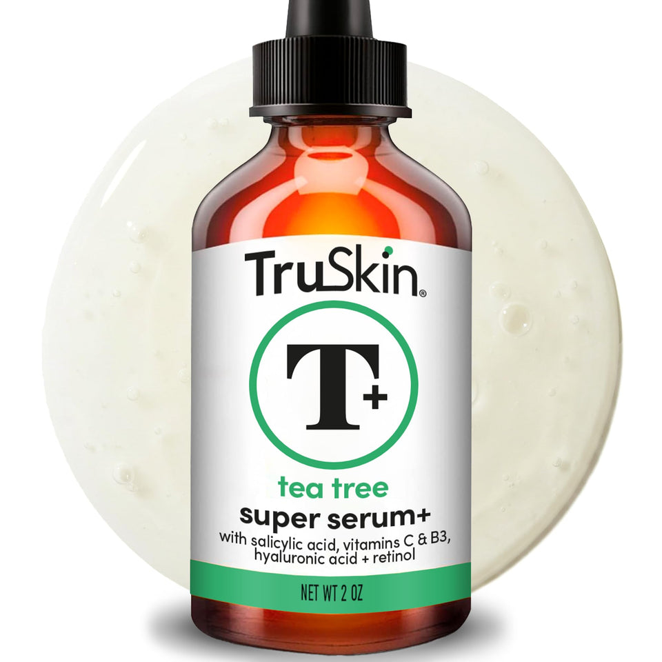 TruSkin bottle front view showing clean packaging and 2 oz size benefit