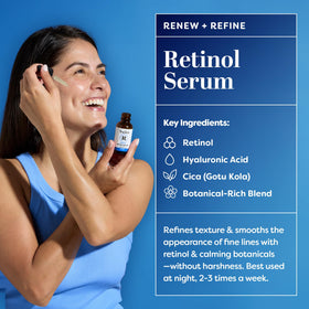TruSkin Hyaluronic Acid serum texture close-up showing hydration boost