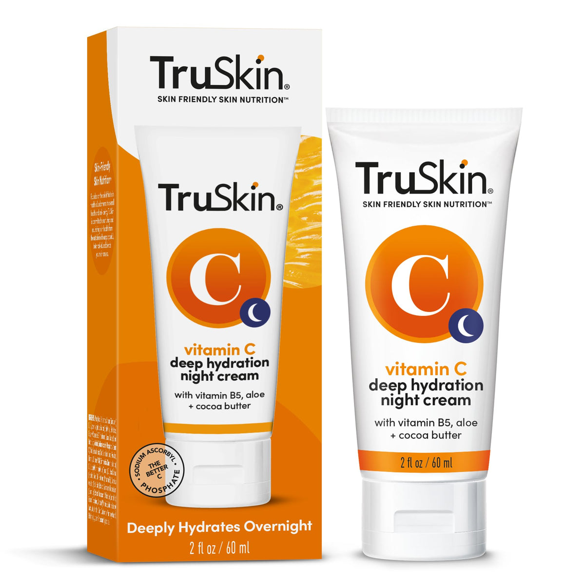 TruSkin open jar showing rich cream, illustrating cushiony moisture for softer morning skin