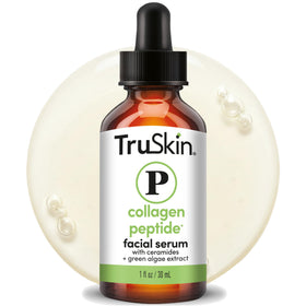 TruSkin front packaging bottle showing label and brand for clear product ID