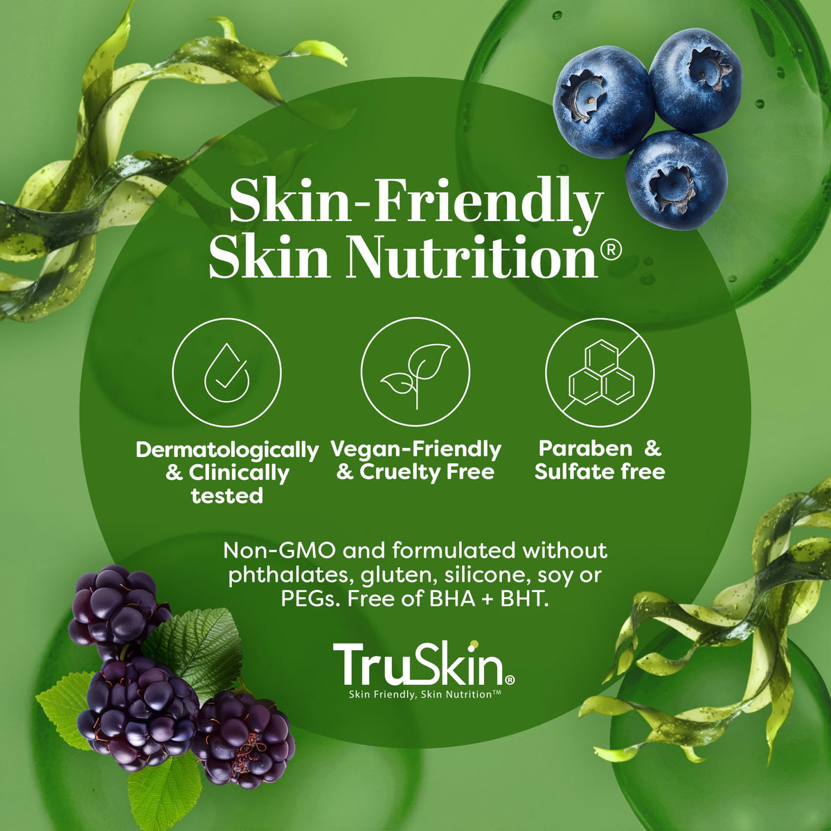TruSkin application by hand in daylight showing quick absorption and hydration