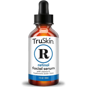 TruSkin bottle front packaging showing product and benefit of smoother texture