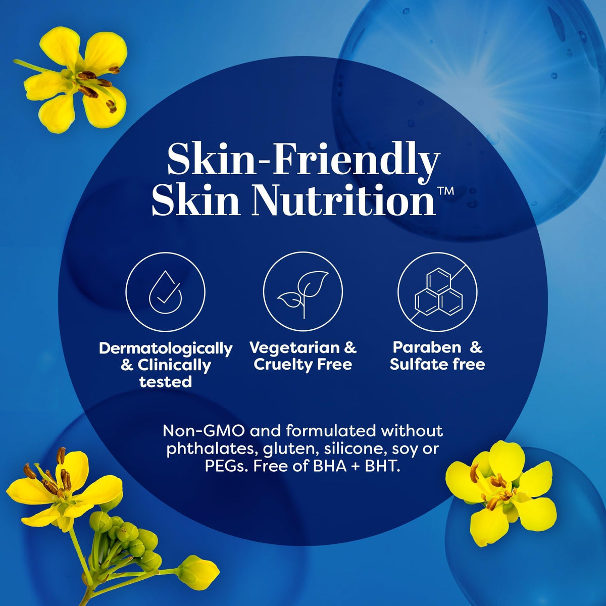 TruSkin serum being layered under moisturizer to boost renewal and comfort