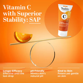 TruSkin pump-out cream detail showing creamy consistency and even coverage