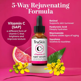 TruSkin droplet texture close-up highlighting silky serum absorption