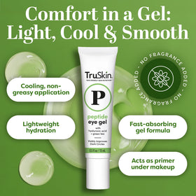 TruSkin product label and ingredients list highlighting clean formulation benefits