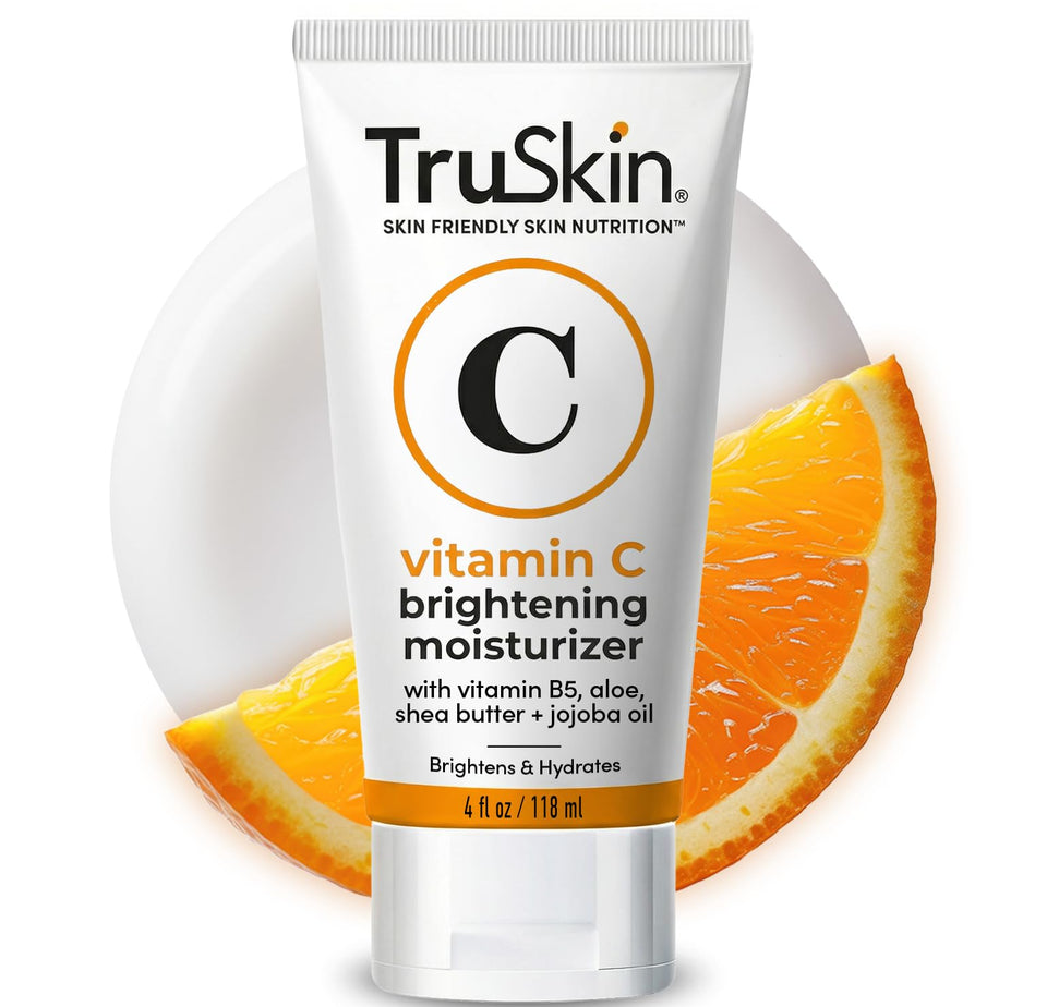 TruSkin front jar view showing branding and 4 fl oz size for quick identification and trust