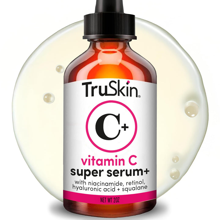 TruSkin front bottle view showing clean packaging and product benefit