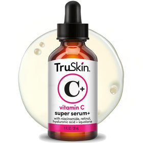 TruSkin front bottle view showing clean packaging and product benefits