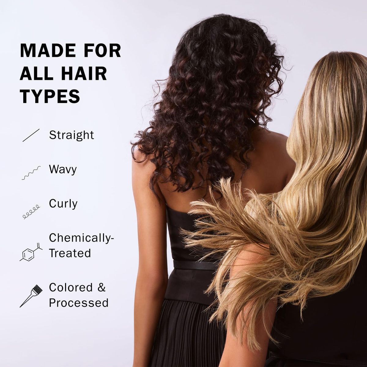 TRUSS product being used during salon blow-dry for thermal protection