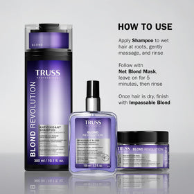 TRUSS shampoo foam texture closeup demonstrating gentle lathering
