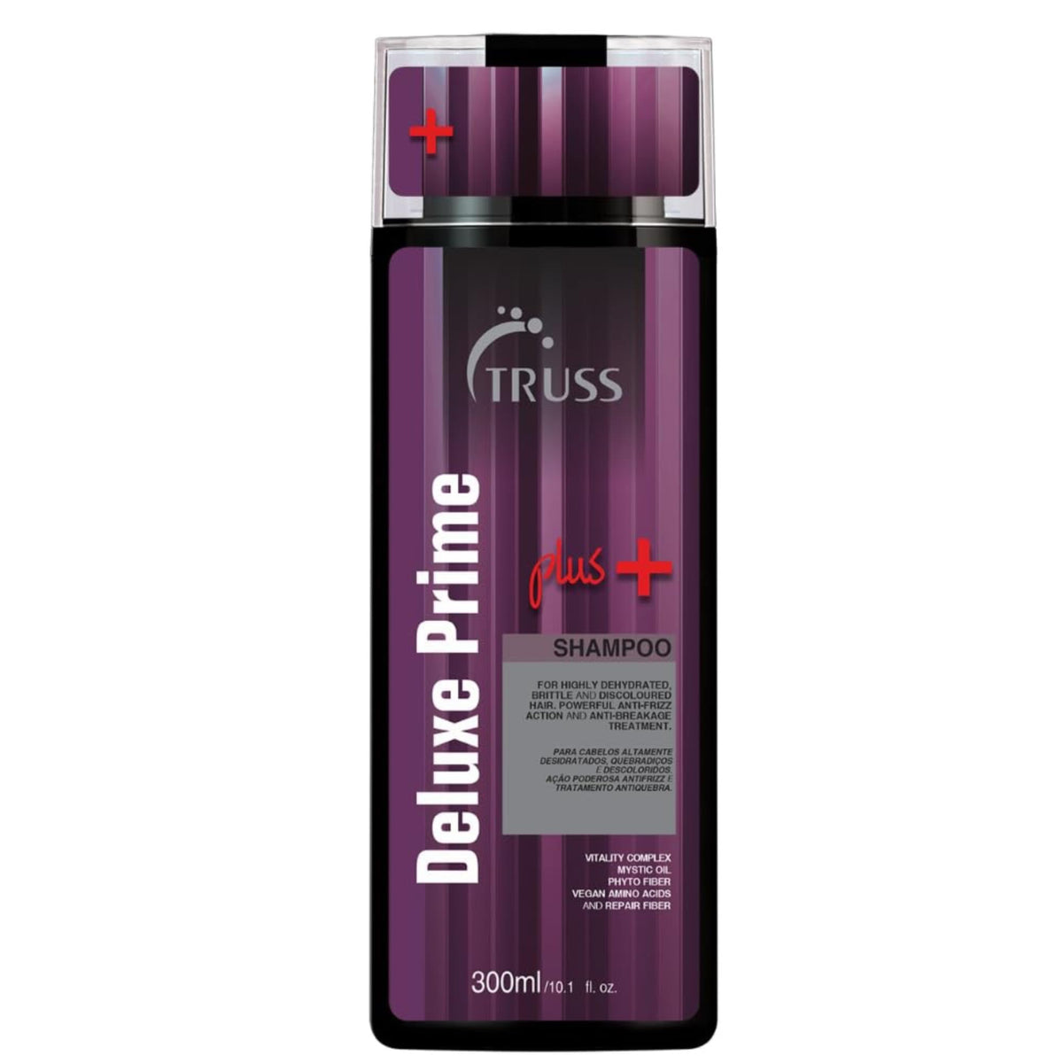 TRUSS bottle front packaging showing product name and size, clear brand presentation and benefit