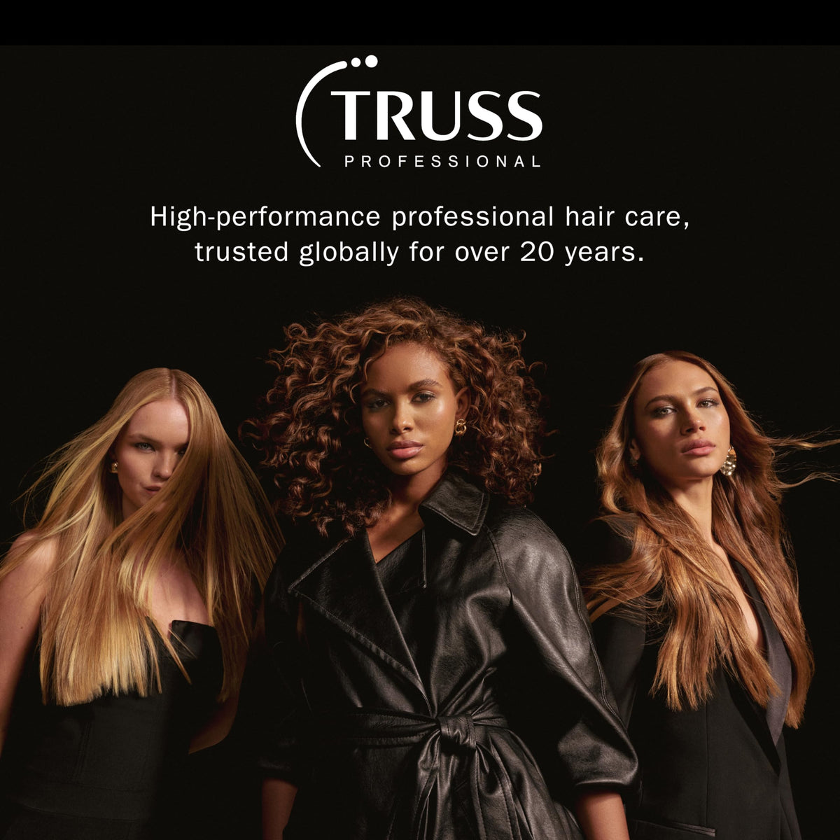 TRUSS product on salon counter conveying professional quality and styling readiness