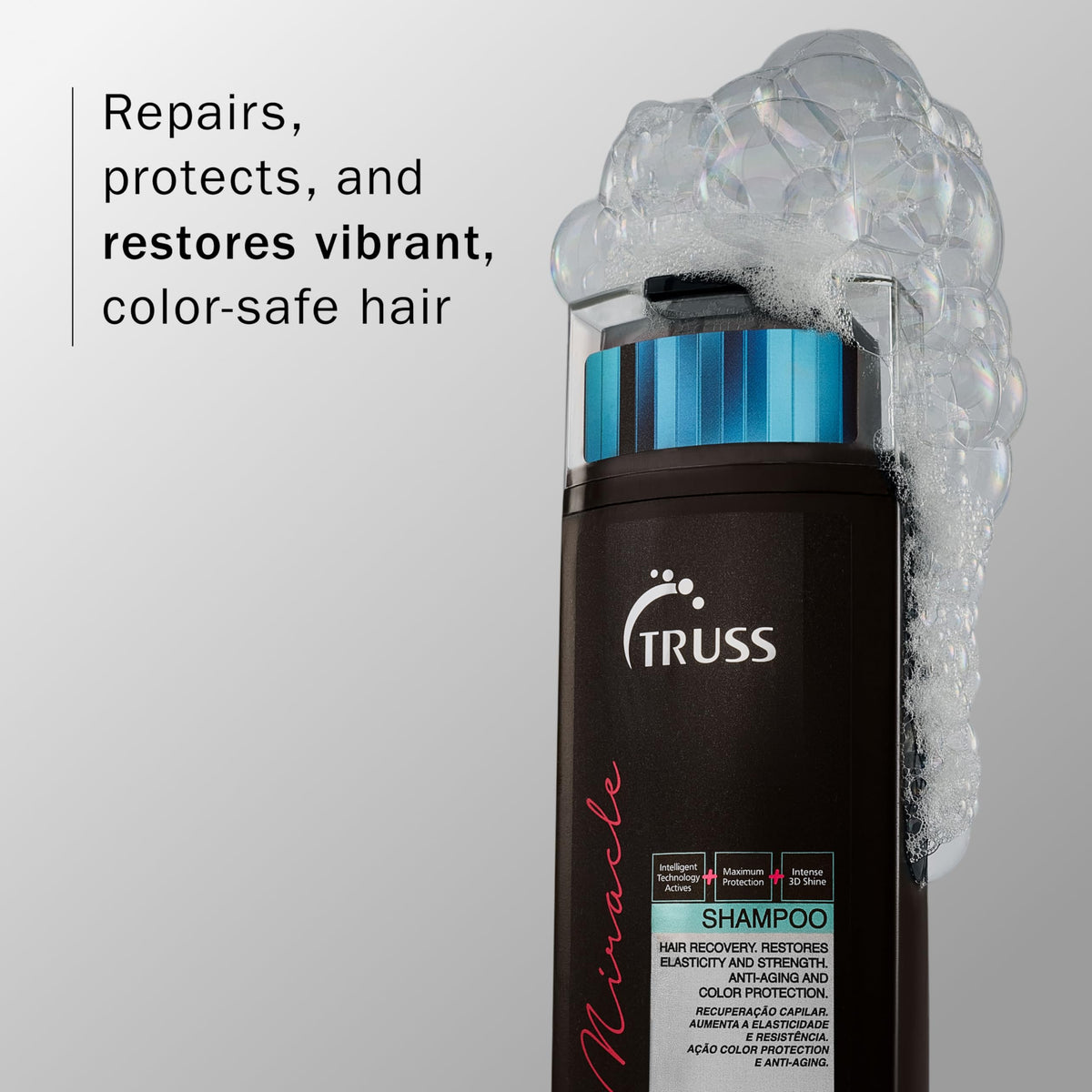 TRUSS seven-oils ingredients flat-lay showing nourishing oil blend benefit