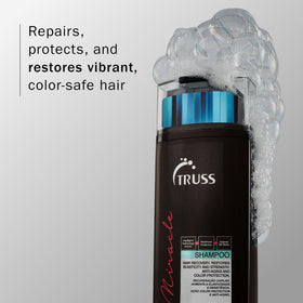 TRUSS seven-oils ingredients flat-lay showing nourishing oil blend benefit