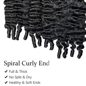 TryRich double-weft seam close-up showing secure construction and reduced shedding
