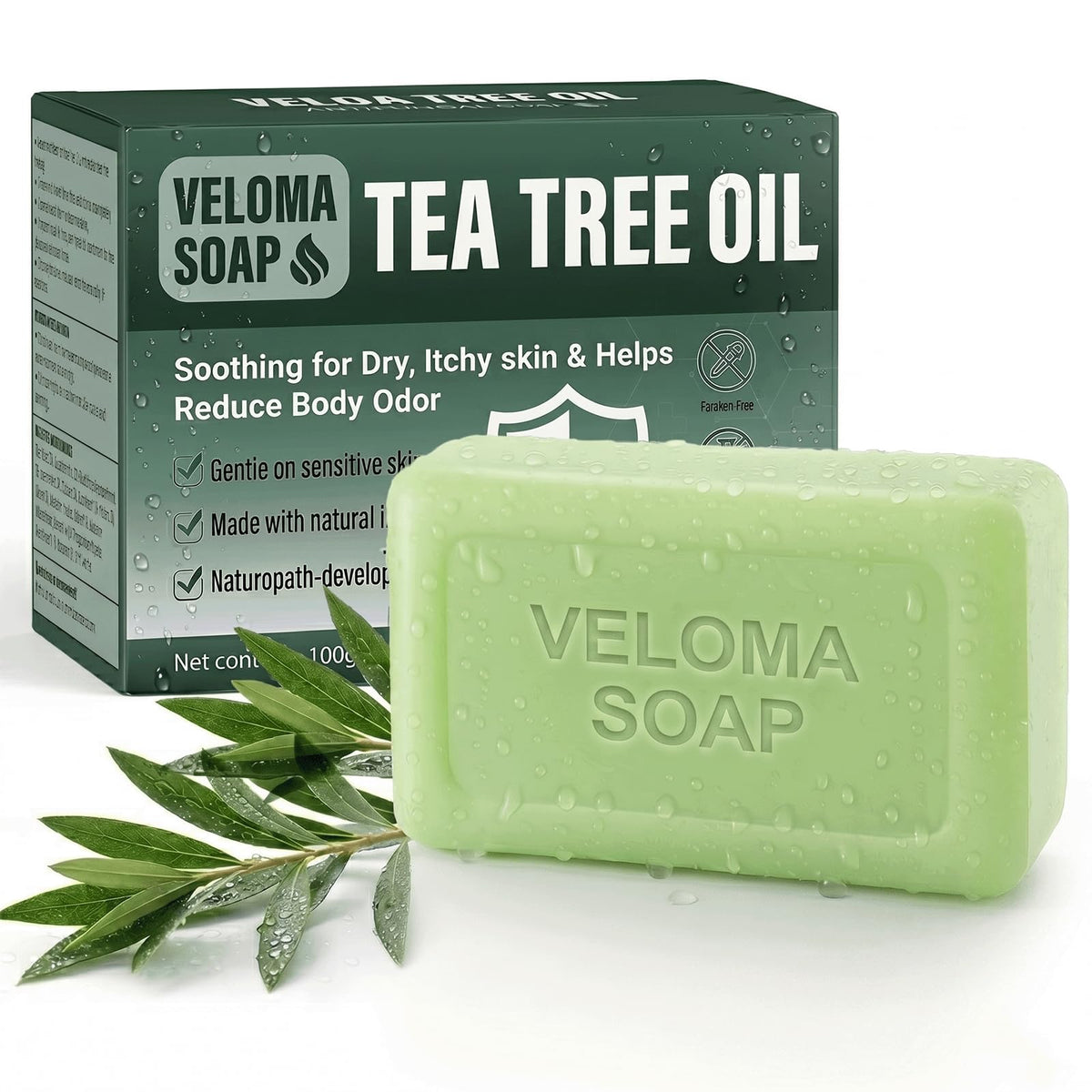Tryskintle Veloma front packaging showing clean branding and benefits