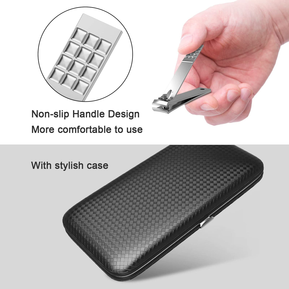TSEOA cuticle trimmer and pusher displayed for neat nail-bed maintenance