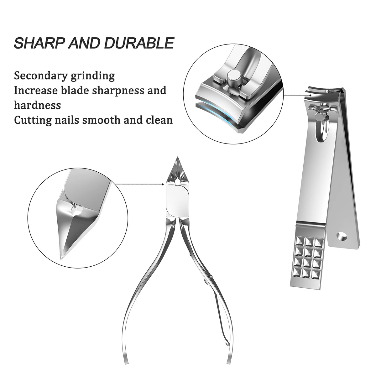 TSEOA scissors and clippers arranged to show different cutting tools and control