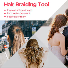 TsMADDTs hands demonstrating braider for consistent plaits
